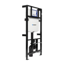 mounting frame for toilet | W 495 x D 140/190 x H 1100 mm