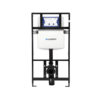 HorecaTraders mounting frame for toilet | W 495 x D 140/190 x H 1100 mm