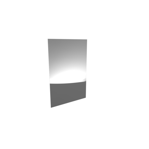  HorecaTraders Stainless steel safety mirror | 600 x 400 mm | Multiple types 