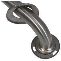 poignée | acier inoxydable | 2 points | Ø 32 mm | 254 x 254 mm