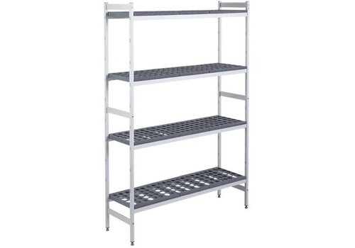  HorecaTraders Étagère de rangement | 950x460x1800mm | 4 niveaux 