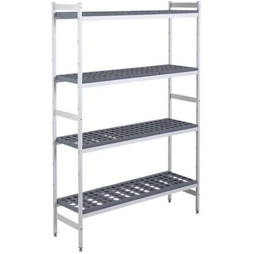  HorecaTraders Étagère de rangement | 950x460x1800mm | 4 niveaux 