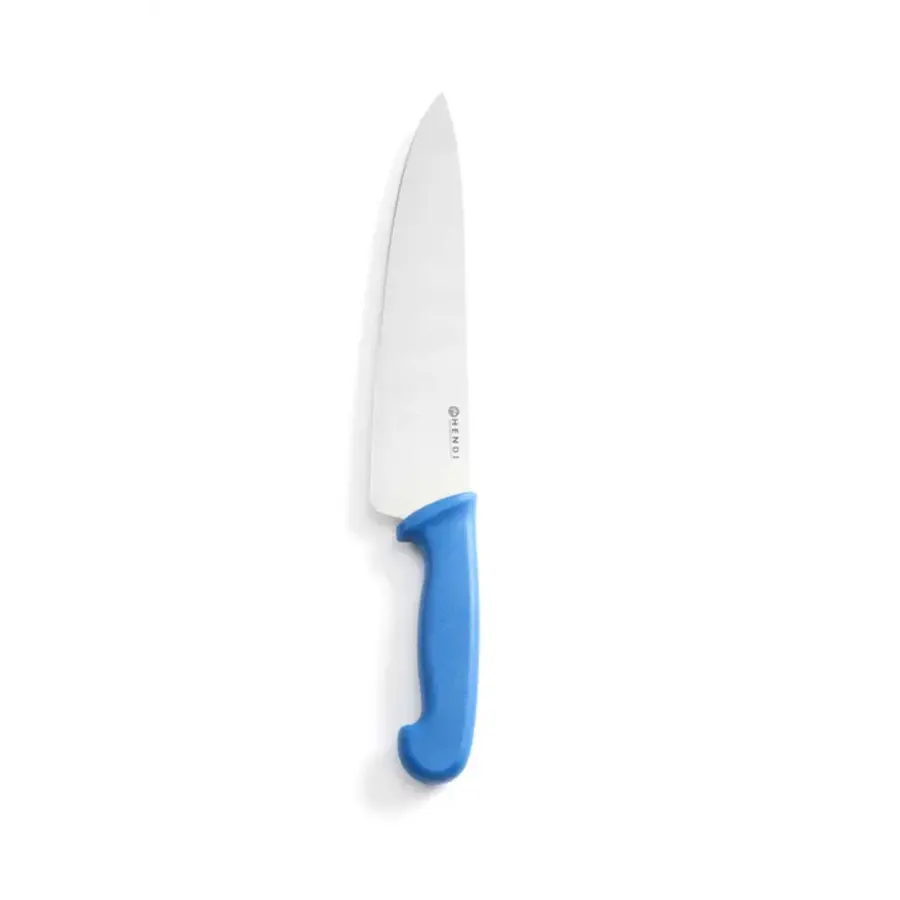 Couteau de chef | acier inoxydable | Bleu | 385(L)mm | SORTIE