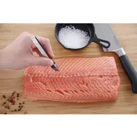 Fischpinzette | Schräger Schnabel | Edelstahl | 120 mm | AUSLAUF