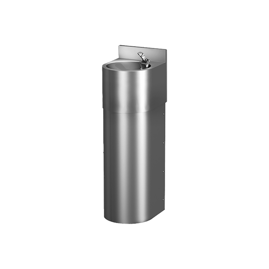standing drinking fountain | Stainless steel | 324 x 360 x 991mm