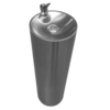 HorecaTraders fontaine à eau sur pied | acier inoxydable | 320Ø x H 915 mm