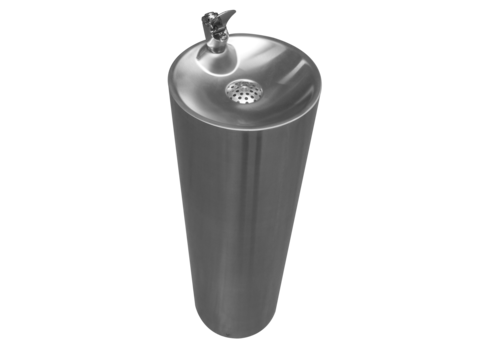  HorecaTraders fontaine à eau sur pied | acier inoxydable | 320Ø x H 915 mm 