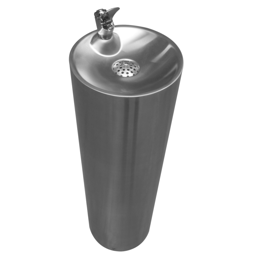 fontaine à eau sur pied | acier inoxydable | 320Ø x H 915 mm