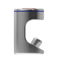 Elektronischer Wasserhahn aus Edelstahl mit Infrarotsensor | Edelstahl | Ø 36 x 60 mm