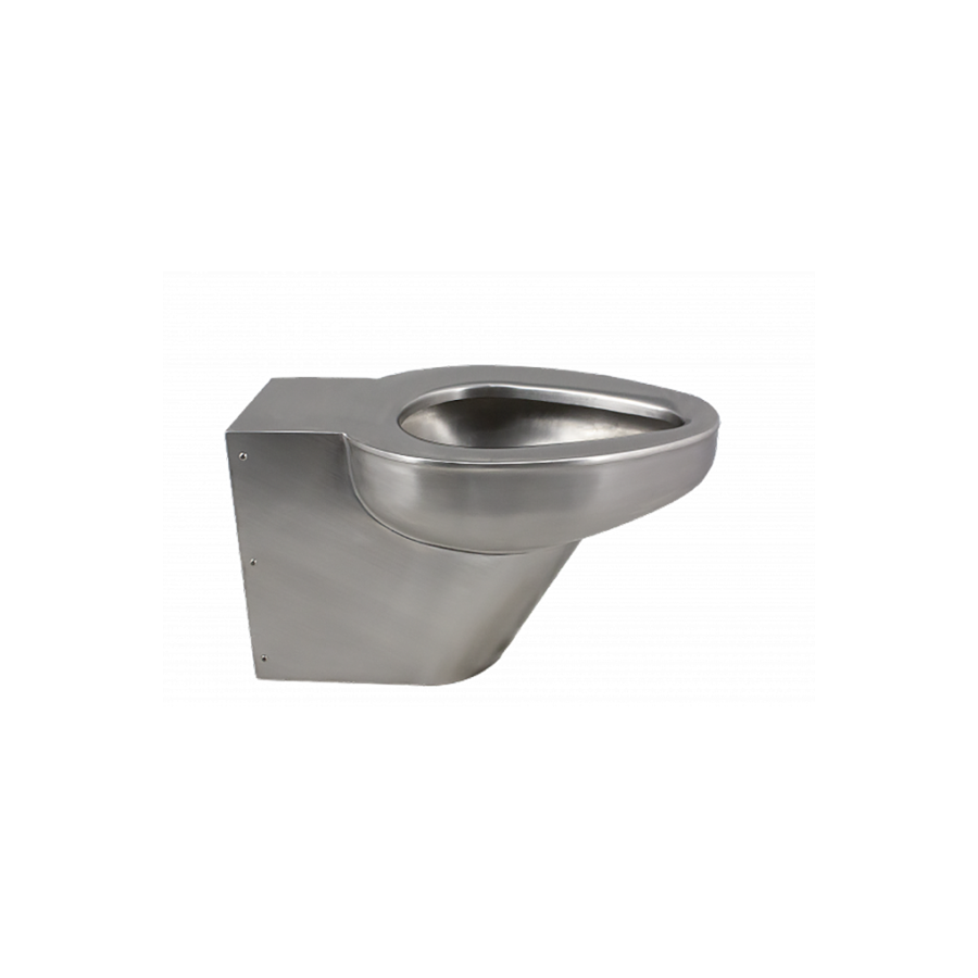WC suspendu en acier inoxydable | 355 x 585 x 350 mm