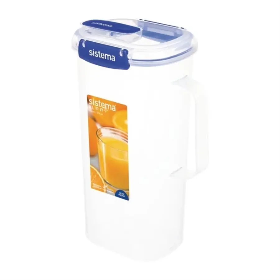 Pichet à jus Klip It Plus | 25,3 (h) x 10,9 (l) x 16,4 (p) cm | 2 litres