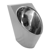 Urinal aus Edelstahl | B 330 x T 372 x H 550 mm