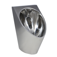 Stainless steel urinal | W 330 x D 433 x H 570 mm