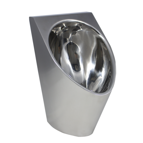  HorecaTraders Stainless steel urinal | W 330 x D 433 x H 570 mm 
