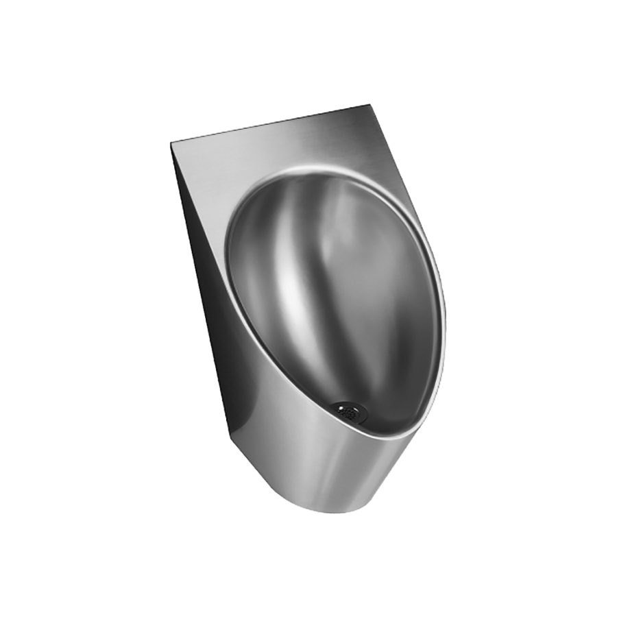 Urinoir sans eau en acier inoxydable | L 345 x P 361 x H 569 mm