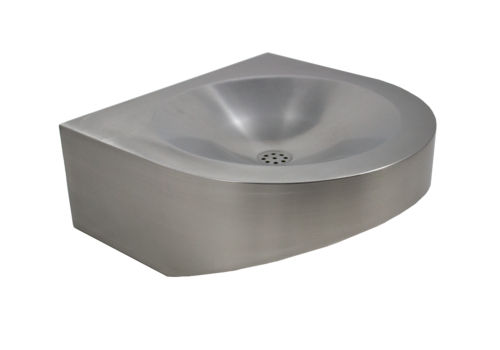  HorecaTraders Wastafel| RVS | B 400 x D 390 x H 68/148 mm 