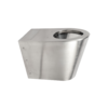 HorecaTraders Stand-WC aus Edelstahl | B 370 x T 700 x H 500 mm