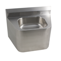 lavabo en acier inoxydable | L 570 x P 340 x H 400 mm