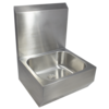 HorecaTraders hygiene washbasin made of stainless steel | W 500 x D 475 x H 685 mm