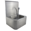 HorecaTraders hygiene washbasin made of stainless steel | W 460 x D 400 x H 560 mm