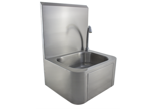  HorecaTraders hygiene washbasin made of stainless steel | W 460 x D 400 x H 560 mm 