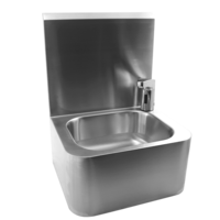 lavabo hygiénique en acier inoxydable | L 460 x P 400 x H 560 mm