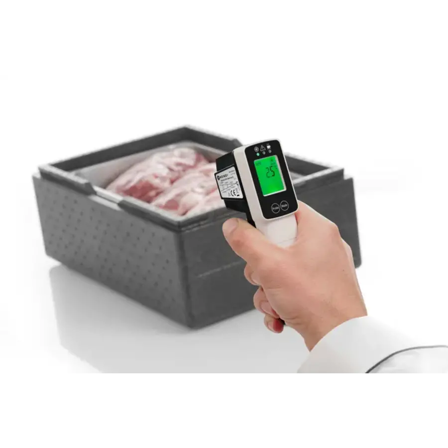Thermomètre infrarouge avec sonde HACCP