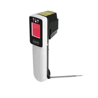 Infrared thermometer with HACCP probe