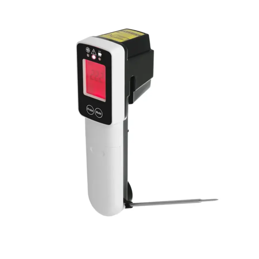 Thermomètre infrarouge avec sonde HACCP