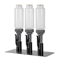 ASEPT Portionspumpe 592 ml; 3er-Set Spender mit 3 Fifo-Flaschen