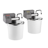 DispoJet | Automatischer Spender | Ø265x(h)255 mm | 10 Liter | 2 Farben