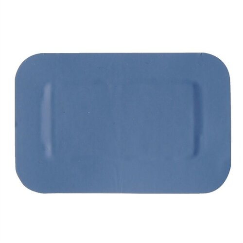  HorecaTraders Blauwe patch pleisters | 75x50mm | 50 stuks 