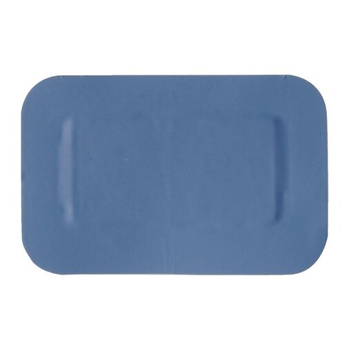  HorecaTraders Blue patch plasters | 75x50mm | 50 pieces 
