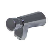 Robinet mural à fermeture automatique | eau chaude et froide | Longueur 139 mm