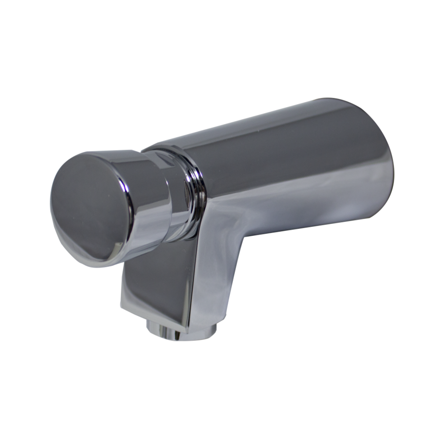 Robinet mural à fermeture automatique | eau chaude et froide | Longueur 139 mm