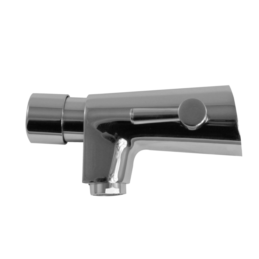 Self-closing wall tap | hot and cold water | Length 139mm