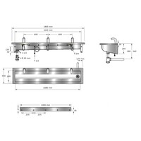 wasgoot | RVS | Incl. infrarood kranen | 6 formaten