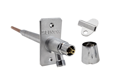  HorecaTraders Robinet extérieur antigel | Longueur du robinet : 104 mm 