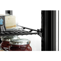 Refrigerated Display | Black | 58 Liter | 43.5x43.5x(h)84 cm