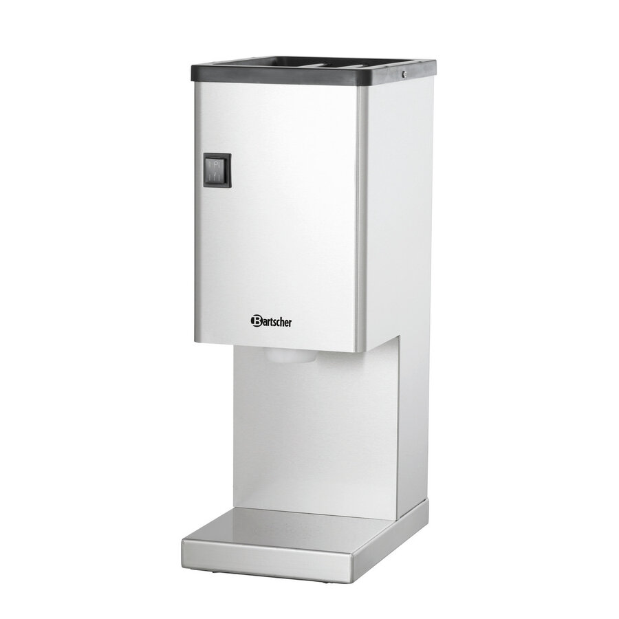 Broyeur à glace | 60 kg/h | acier inoxydable | 19x30x(h)49 cm