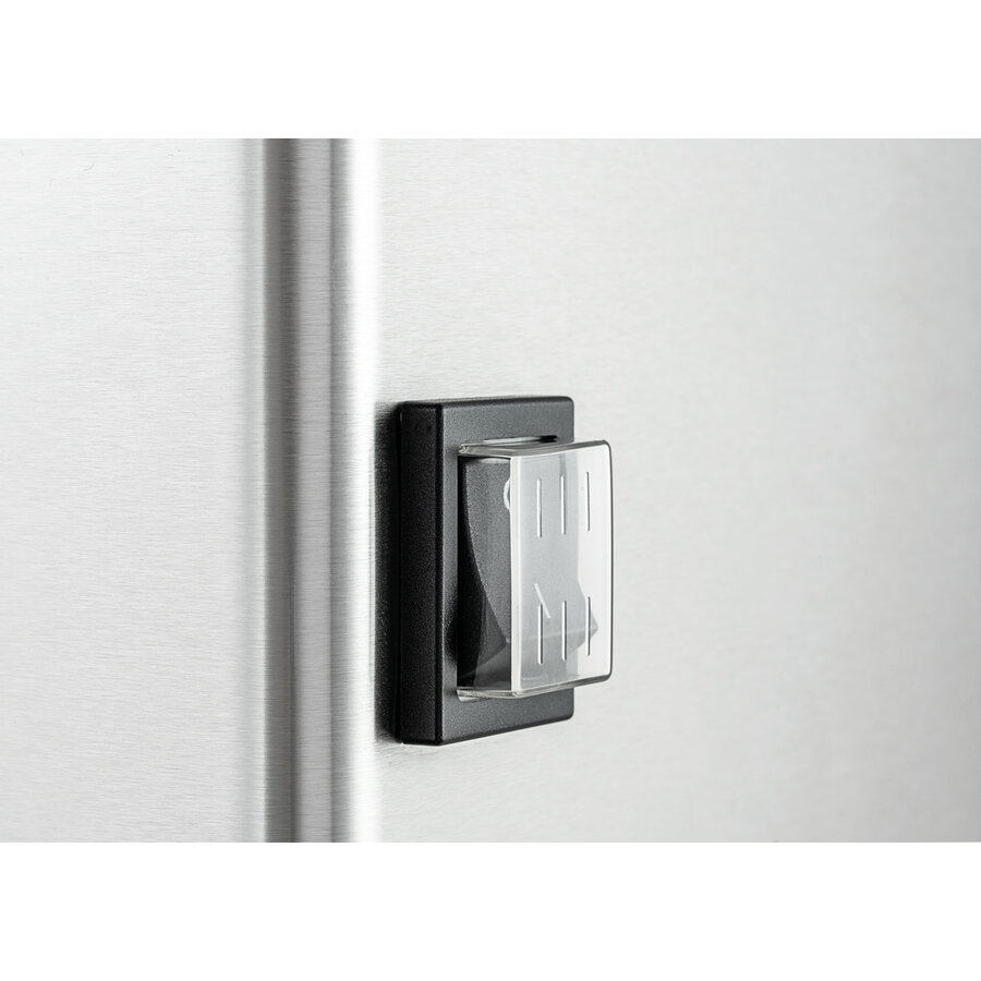 Broyeur à glace | 60 kg/h | acier inoxydable | 19x30x(h)49 cm