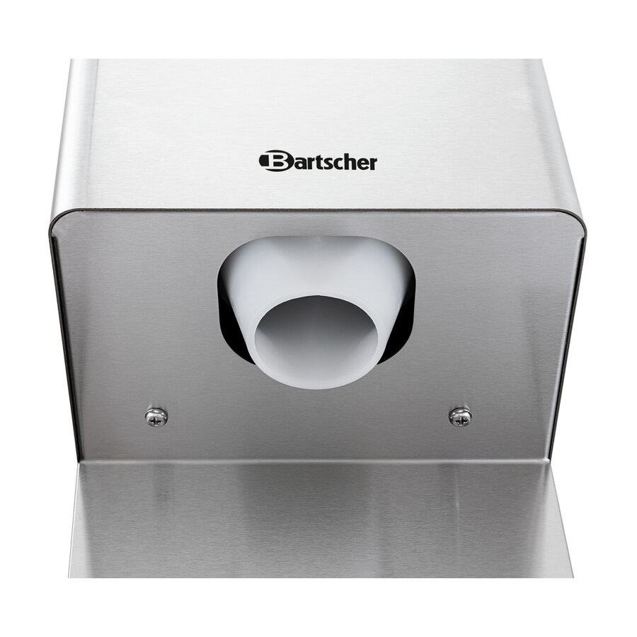 Eiscrusher | 60kg/h | Edelstahl | 19x30x(h)49 cm