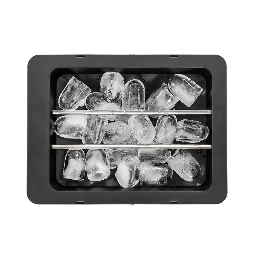 Broyeur à glace | 60 kg/h | acier inoxydable | 19x30x(h)49 cm