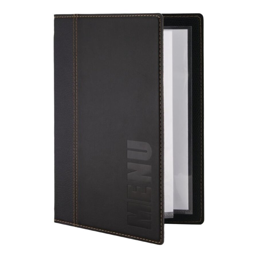 Chemise de menu format A4 | 5 couleurs