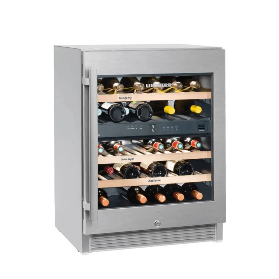 WTes 1672-22 Weinklimaschrank | +5ºC bis +20ºC | 95 Liter | 34 Flaschen