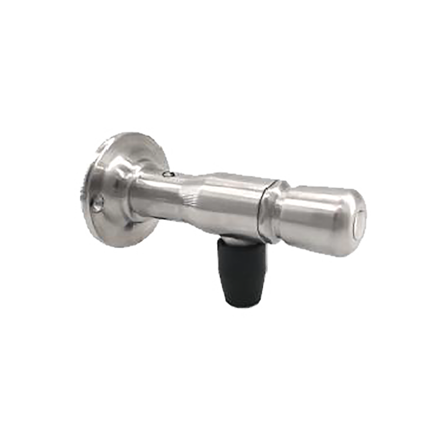 directly closing bottle filler made of stainless steel | D 120 x H 65 mm