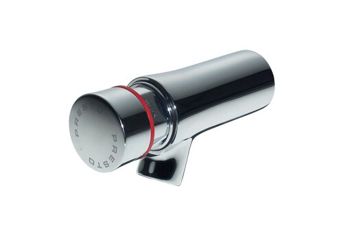  HorecaTraders robinet mural en acier inoxydable | eau froide ou prémélangée 