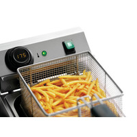 Deep fryer snack III plus | Stainless steel |9 liters | 285x640x410