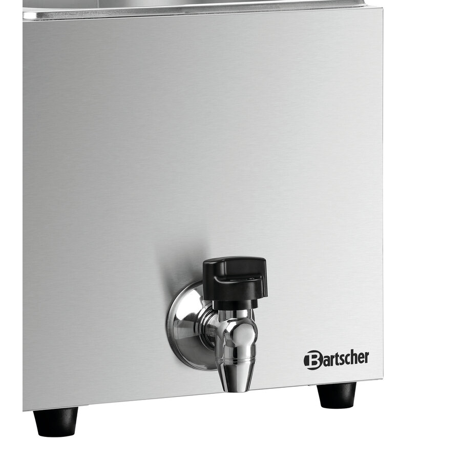 Friteuse snack III plus | Acier inoxydable | 9 litres | 285x640x410