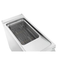 friteuse électrique | 20 litres | 400x900x900 mm